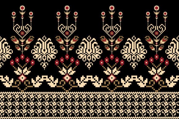 Arabesque Floral Cross Stitch Pattern Review