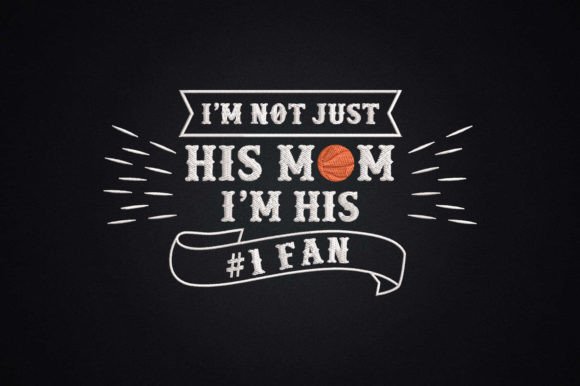 Basketball Mom No 1 Fan Design Review