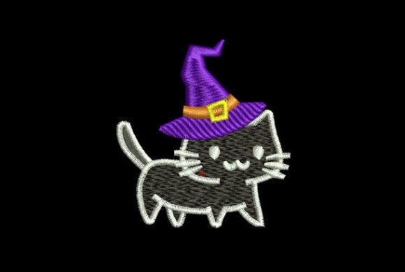 Black Cat for Halloween Embroidery Review