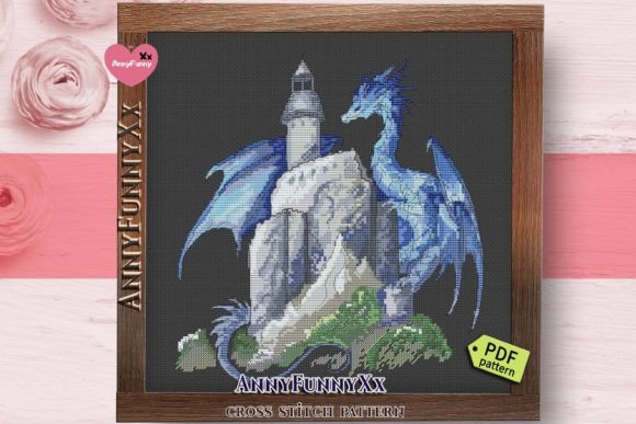 Blue Dragon Cross Stitch Pattern PDF Review