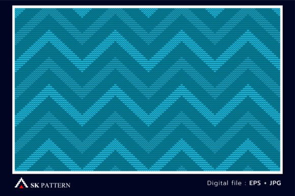Blue Knitted Pattern Cross Stitch Vector Review