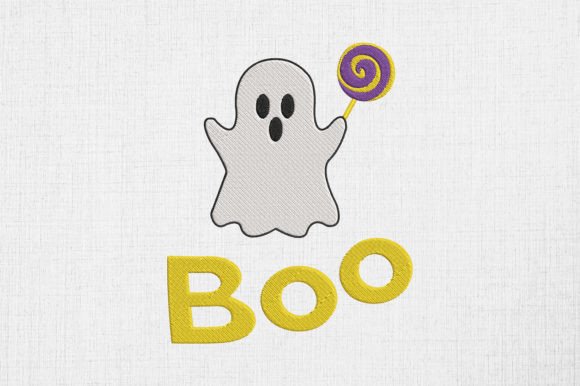 Boo Happy Ghost Halloween Design Review