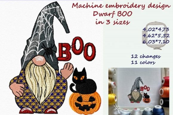Dwarf Boo Embroidery Design Review