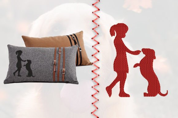 Girl and Dog: A Seasonal Embroidery Review