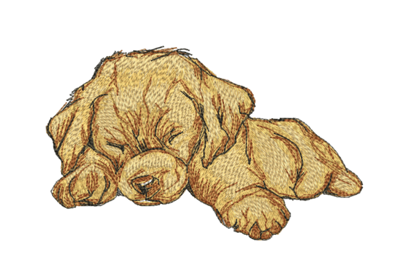 Sleeping Puppy Embroidery Review for Etsy Sellers