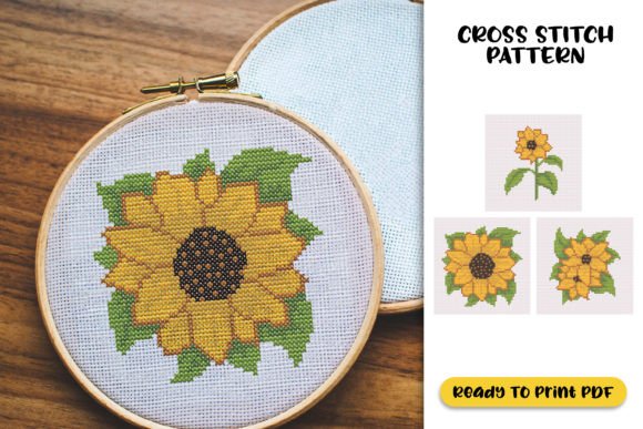 Sunflower Cross Stitch Pattern Review
