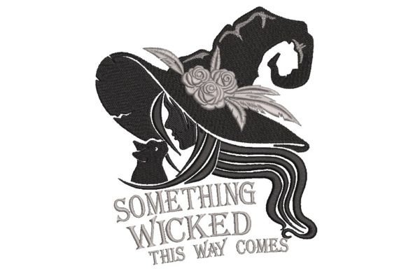 Witch with Cat Embroidery Review for Real Projects
